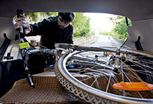 Cómo transportar su bici en el coche
