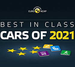 Los mejores coches de 2021 según Euro NCAP