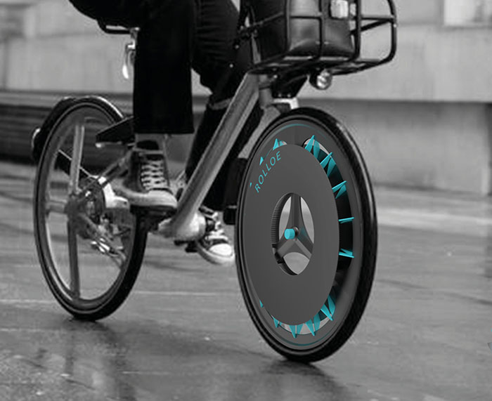 Así es la rueda de bicicleta que filtra el aire contaminado