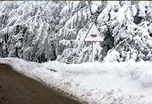 Conducir con nieve o hielo