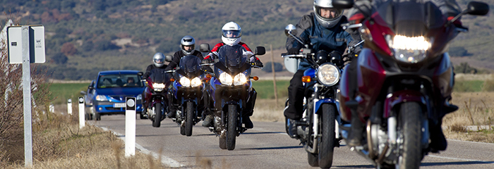 Operativo especial de Tráfico para la concentración de motos