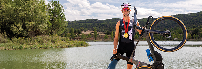 Daniel Molina, medallista paraolímpico