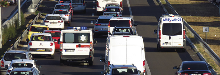 Carril para emergencias: así funciona
