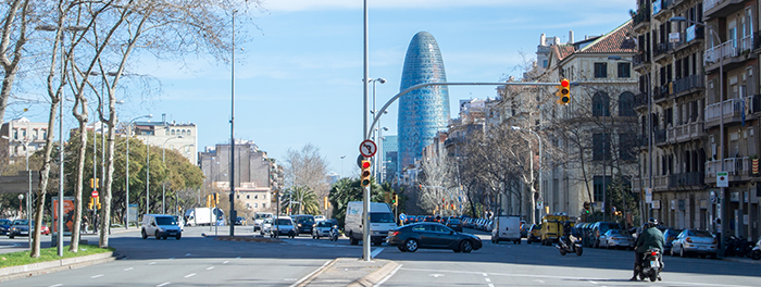 Circulación en Barcelona