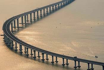 El puente (marino) más largo del mundo