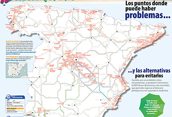 Verano 2017: aquí se prevén posibles problemas