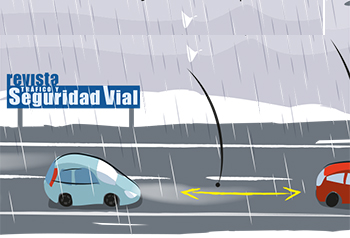 Lluvia: cómo conducir 'sin meterse en charcos'