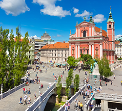 Peatonalización del centro de Liubliana