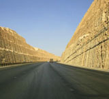 Carretera en Riad ( Arabia Saudí)