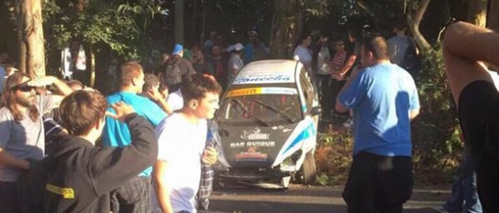 Accidente rally