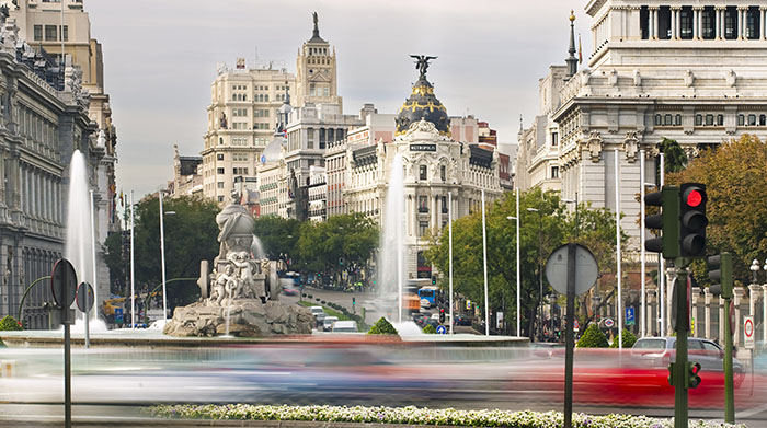 Madrid y Barcelona, entre las menos atascadas del mundo