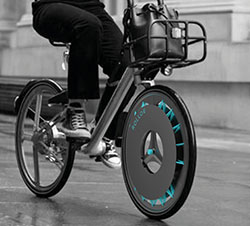 Así es la rueda de bicicleta que filtra el aire contaminado
