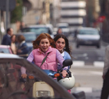 Accidente chicas ciclomotor para ciudades más seguras