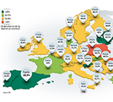 MAPA DE LA SINIESTRALIDAD EN EUROPA