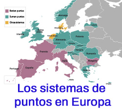 ¿Cómo funciona en Europa el permiso por puntos