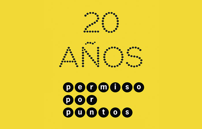 2 décadas del permiso por puntos