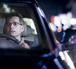 salud vial visión nocturna