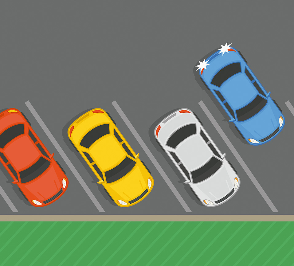 Aparcamiento marcha atrás