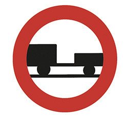 Prohibido remolque