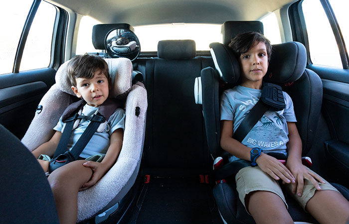 Nuevas normas en sillas de coche para niños