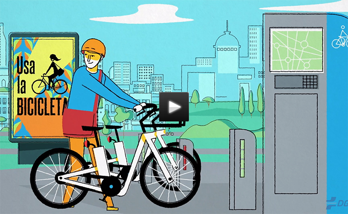 subtítulo Haz un esfuerzo fuego La DGT promueve el uso de la bicicleta en ciudad