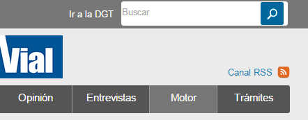 Muestra la imagen de acceso al Canal RSS